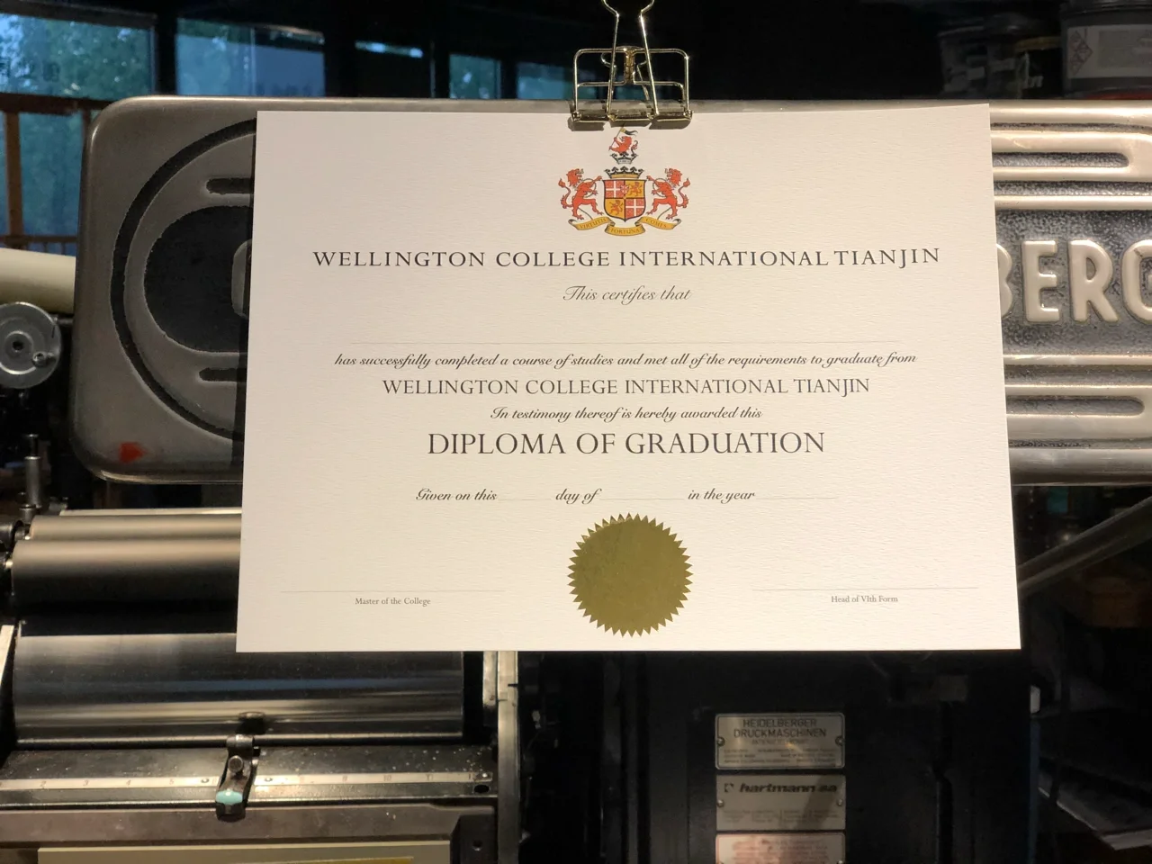 Wellington college international tianjin fake diploma generator free
