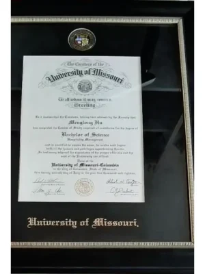 create a fake degree,university of Missouri??UM?? Fake Diploma