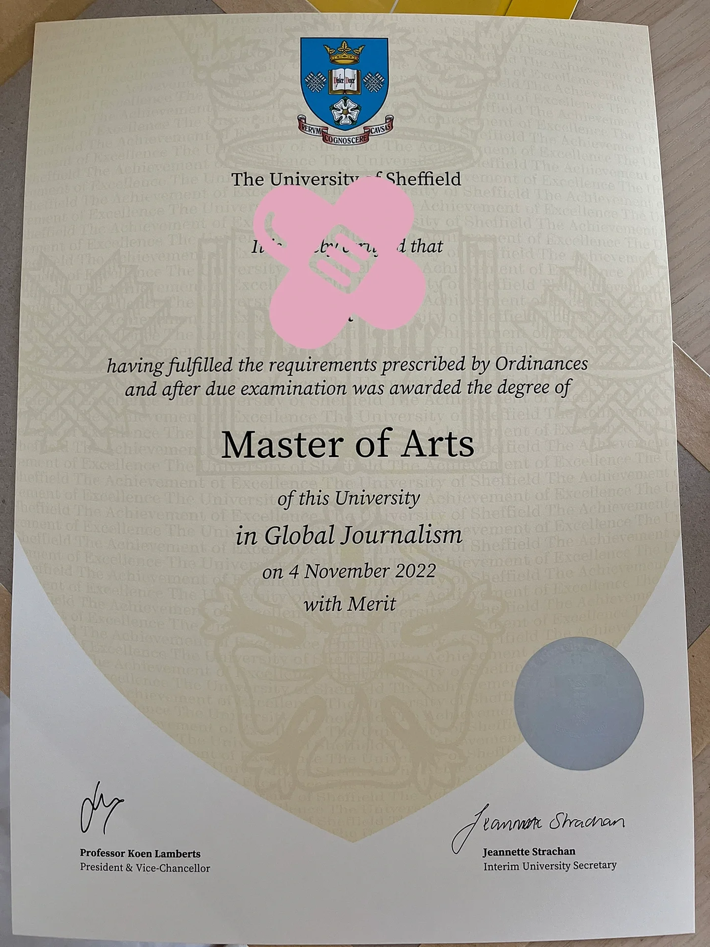 The university of sheffield  fake diploma degree certificates creator