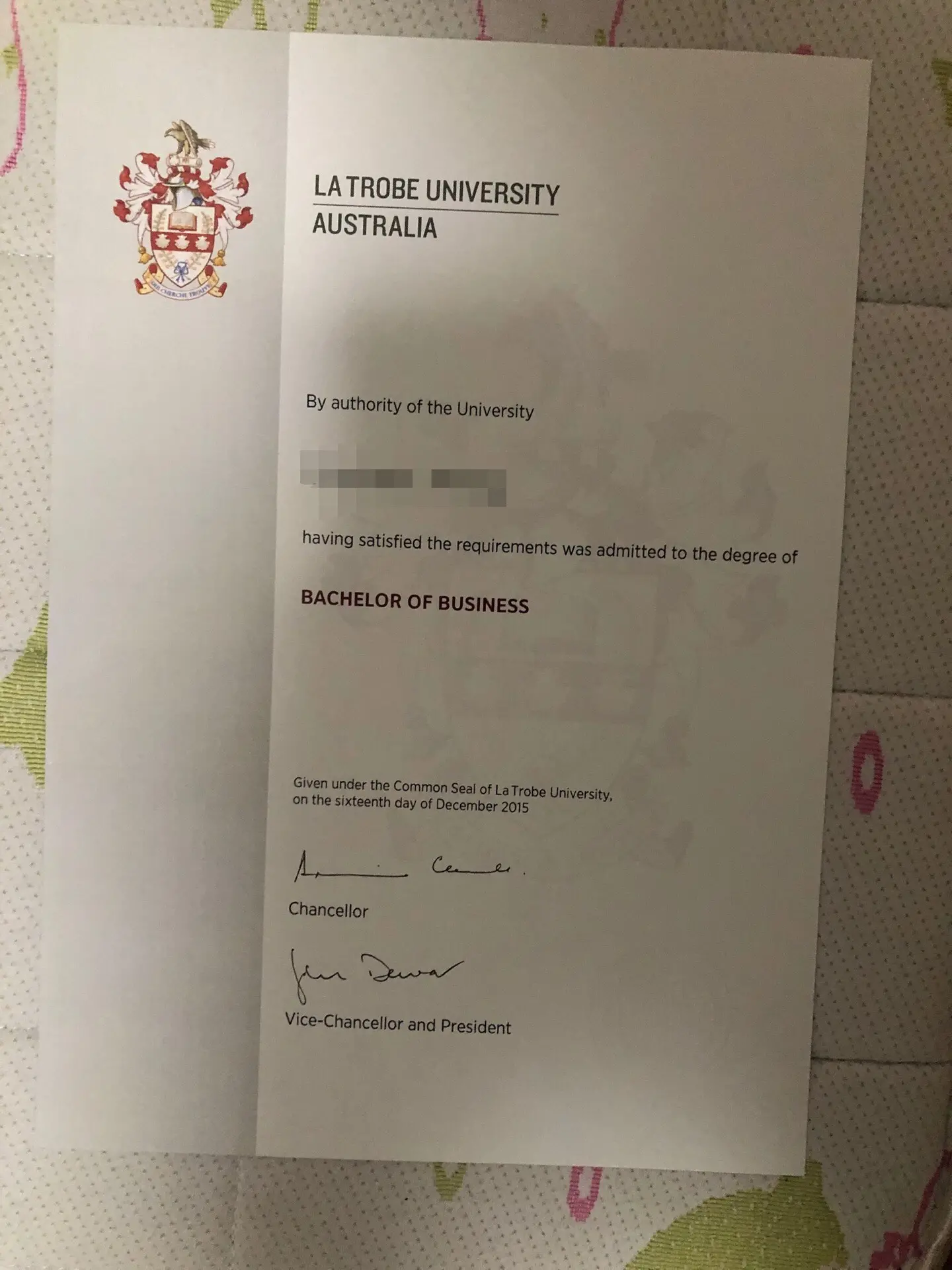 La trobe university fake diploma masters degree generator free