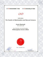 免费在线伪造学位证书-奥斯陆大学（UiO）