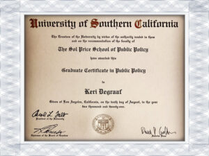 University of Southern California (USC) fake transcript creator