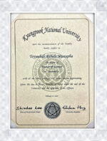 fake diploma buy,Kyungpook National University (KNU)