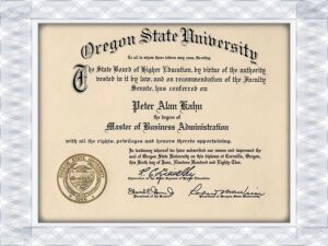 Oregon State University (OSU) fake degrees that look real
