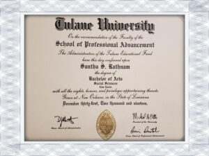 can you fake a transcript?Tulane University (Tulane) fake transcript