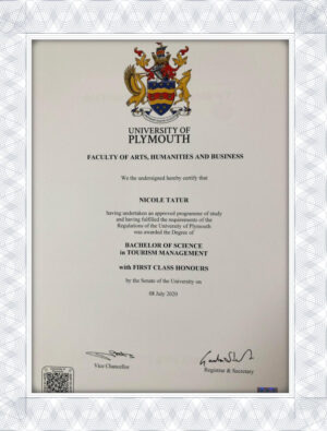 University of Plymouth best fake degrees with verification
