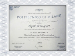偽造米蘭理工學院 (Polimi) 的成績單