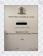 Queen Mary University of London(QMUL)copia del diploma en línea