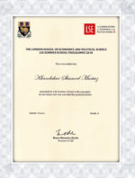 El diploma falso de la London School of Economics and Political Science (LSE)