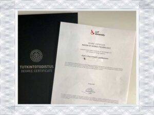Lappeenranta-Lahti University of Technology LUT (LUT)diploma fake certificate