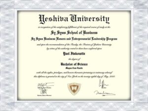 get a copy of my diploma,Yeshiva University (YU) fake diploma