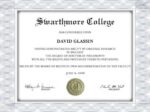 Swarthmore College fake bachelors degree