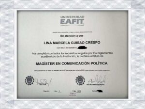 在线制作假文凭，EAFIT 大学假文凭