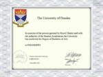 邓迪大学 假学位 及验证