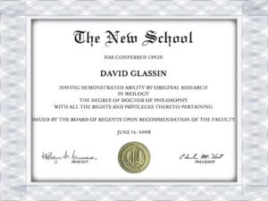 buy a diploma certificate-The New School fake diploma