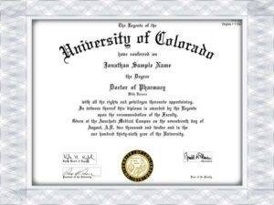 University of Colorado Denver (ANSCHUTZ) fake degrees with verification