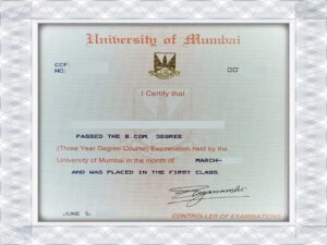 University of Mumbai fake diploma/fake degree maker