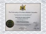 University of Northern British Columbia (UNBC) fake credentials