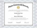 Certificado falso de la Universidad Virginia Commonwealth (VCU)