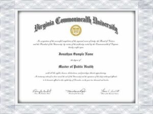 弗吉尼亚联邦大学（VCU）假学位证书