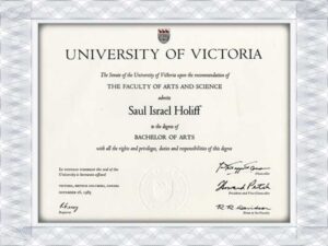 obtener un título falso en línea, título falso de la Universidad de Victoria (UVic)
