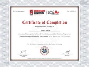 Chandigarh University (CU) fake transcripts online