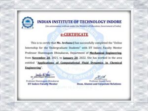 Indian Institute of Technology Indore fake graduation diploma