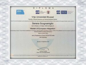 Vrije Universiteit Brussel (VUB) fake academic credentials