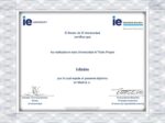 IE University fake masters degree transcripts