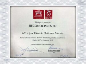 Universidad Iberoamericana (IBERO) fake graduation certificate