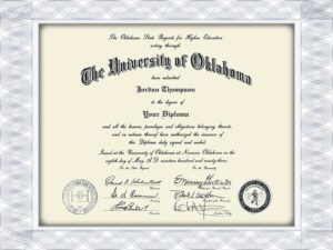 俄克拉荷马大学（OU）假文凭 学位证书