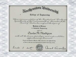 Creador de diplomas y expedientes académicos de la Northeastern University (NU)