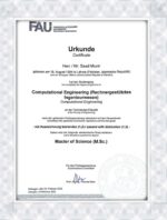 Friedrich-Alexander-Universität Erlangen-Nürnberg (FAU) fake university diploma