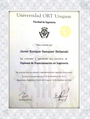 成績証明書を購入する、ウルグアイORT大学（ORT）偽の成績証明書/学位