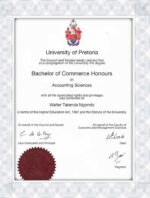比勒陀利亚大学（UP）假文凭资格