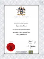 James Cook University fake graduation certificate maker