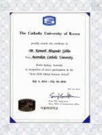 韓國加圖立大學 (CUK) 假學位就業
