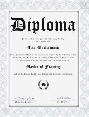 Universität Hamburg (UHH) verifiable fake degree
