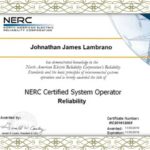 NERC Certified System Operator NCSO fake certificates-buying a fake certificates