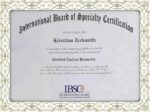 fake certificate for Board Certified Tactical Paramedic