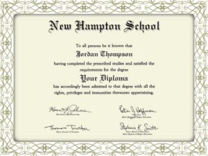 order diploma online from Hampton School-Secure & Reliable
