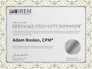 best fake certificates company for Certified Property Manager