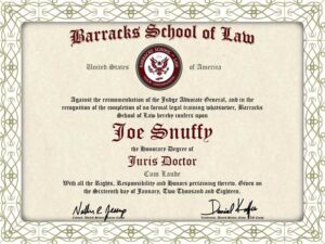 fake diploma