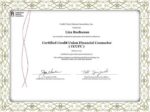 Certificado falso del asesor financiero de Certified Credit Union: compra de un certificado falso