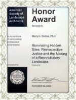 Gefälschtes Mitgliedszertifikat der American Society of Landscape Architects