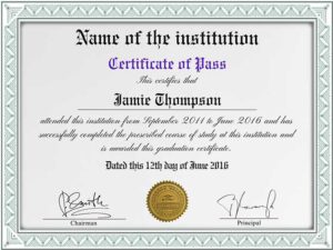 purchasing certificate online