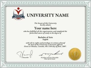 online fake degree maker