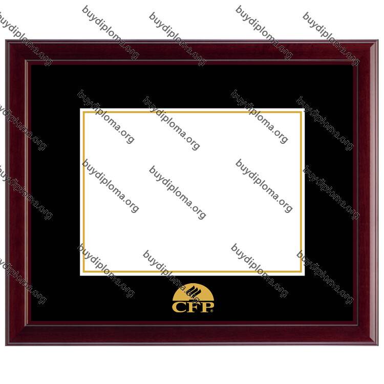 CFP/AFP(Associate Financial Planner/Certified Financial Planner