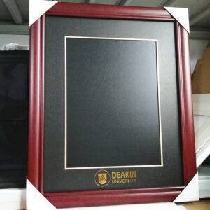 (DKU) Deakin University diploma/degree frame solid wood customization