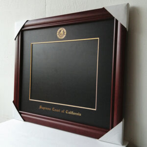 Supreme Court of California diploma/degree frame solid wood customization